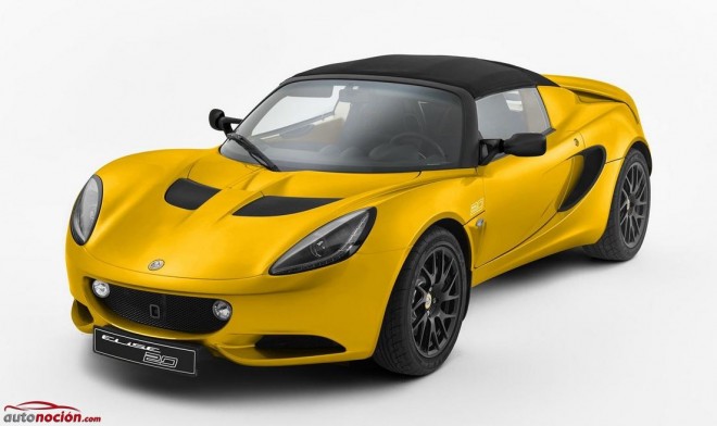 Lotus Elise 20 Anniversary Edition: 217 cv para 914 kg.