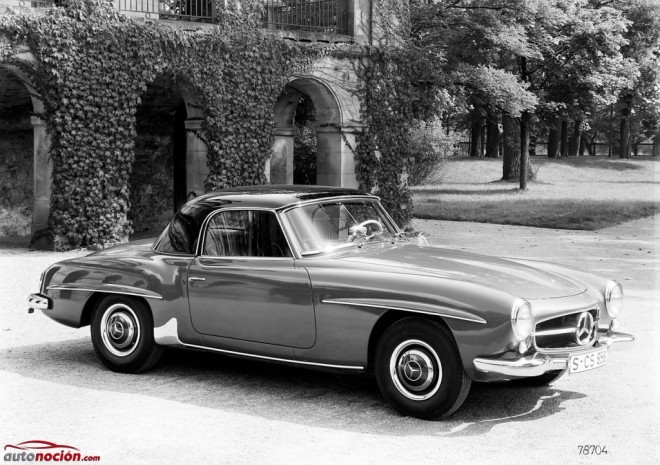 Mercedes-Benz 190 SL, 60 años de un automóvil pasional y elegante que cautivó al público