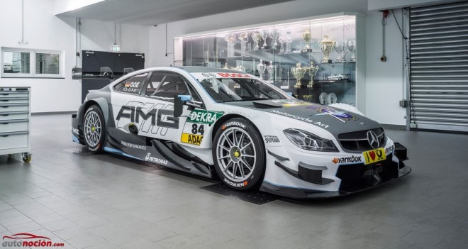 Mercedes-AMG muestra la decoración de MV Agusta en el C 63 DTM 2015