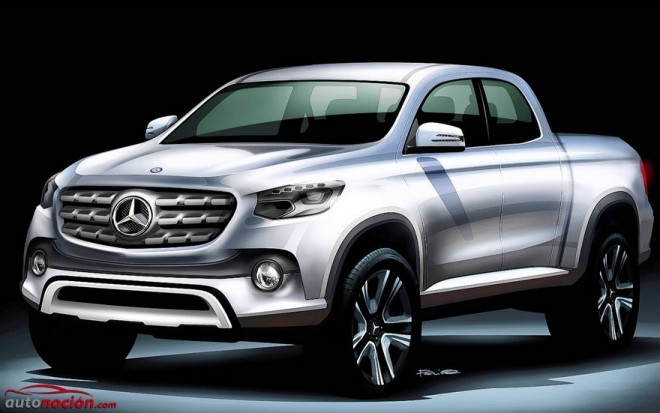 El pick up de Mercedes-Benz ya es oficial