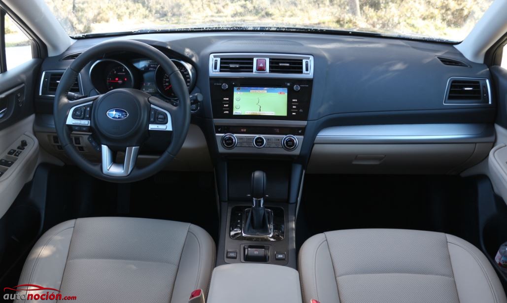 interior nuevo subaru outback 2015