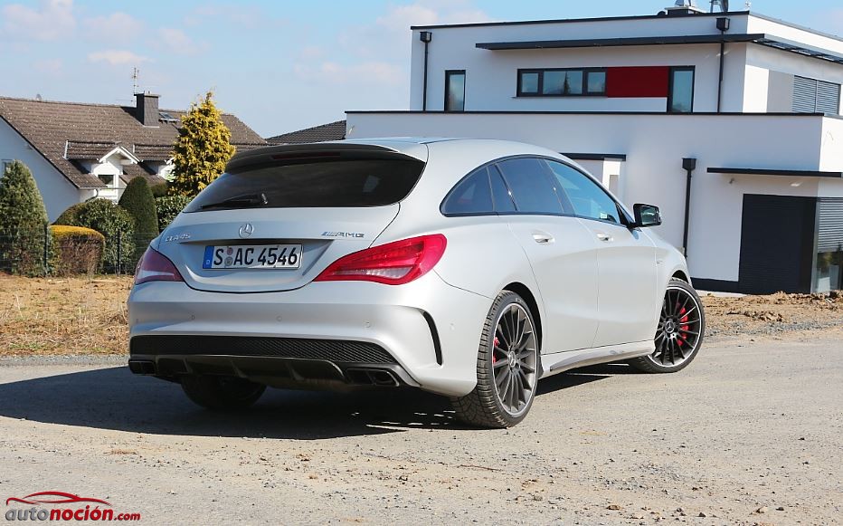 trasera cla 45 amg shooting brake