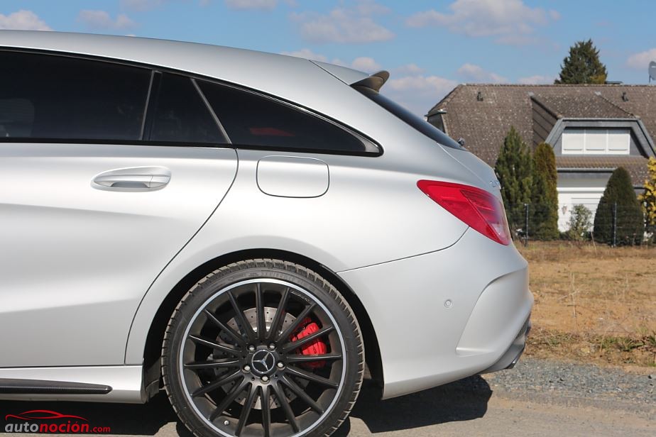 trasera cla shooting brake