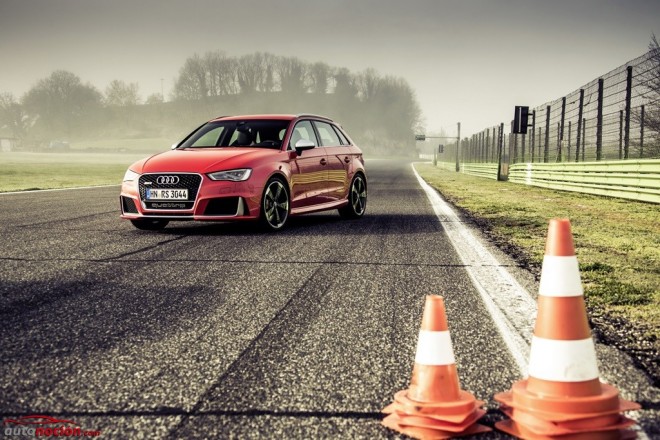 El Audi RS3 se muestra al detalle en una extensa galería de imágenes