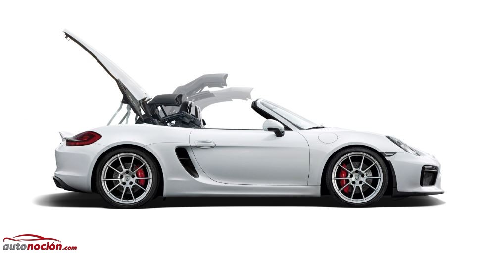 capota manual porsche boxster spyder