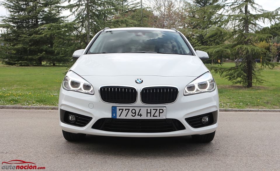 frontal bmw serie 2 active tourer