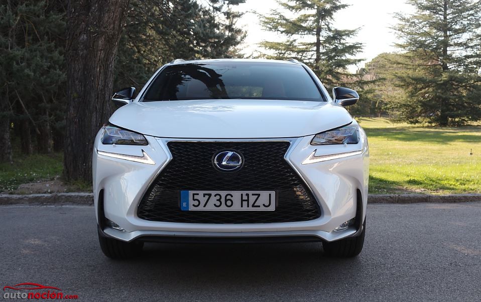 frontal lexus nx