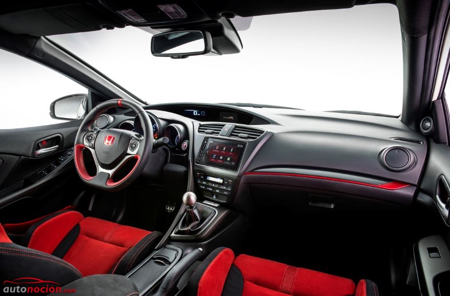 interior honda civic type r