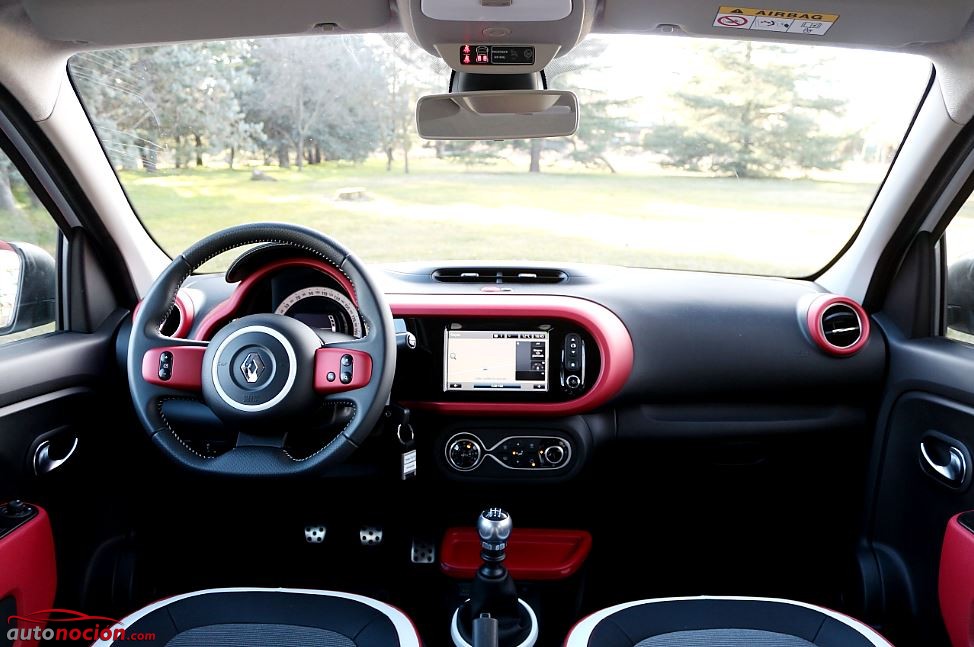 interior nuevo twingo