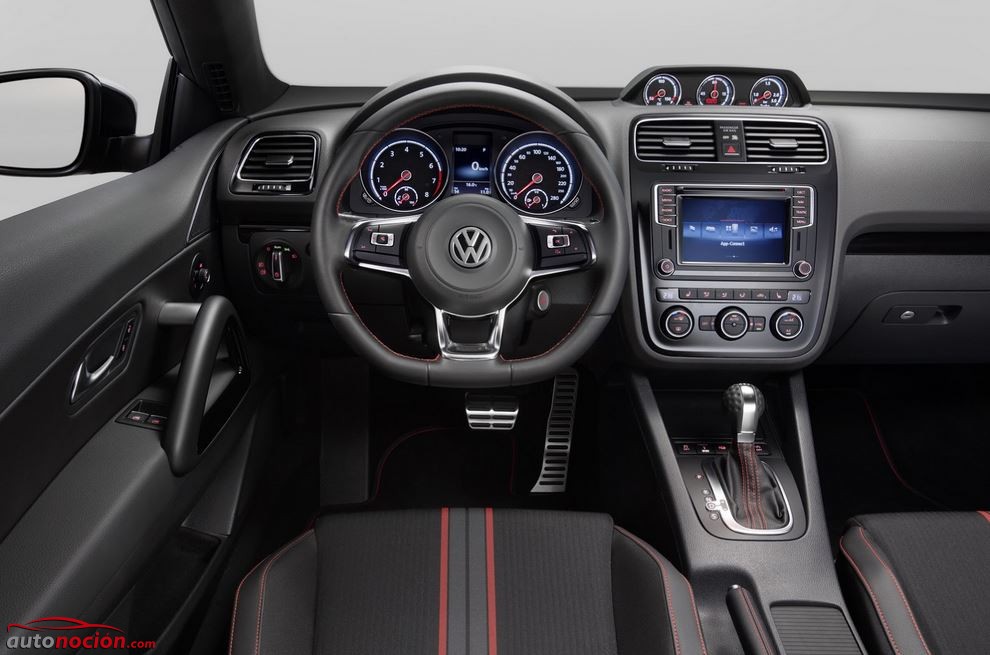 interior volkswagen scirocco 2015 GTS