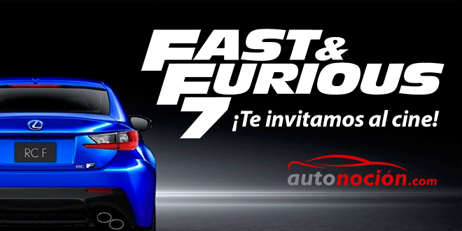 Sorteo: ¡Participa y gana una entrada doble para ver Fast & Furious 7 en Las Rozas (Madrid)!
