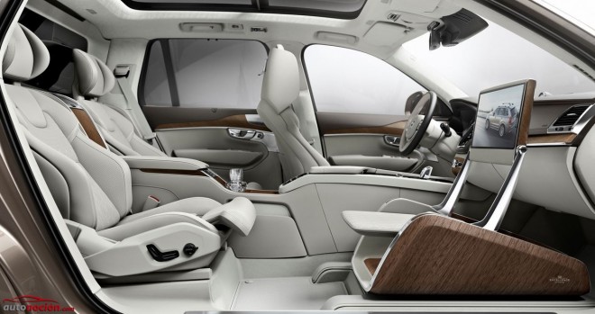 Volvo Lounge Console: Cuando la marca reemplaza el asiento del copiloto por un reposapiernas…