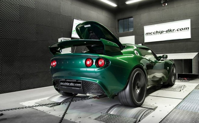 Interesante mezcla: Un Lotus Exige con el motor de un Golf GTI potenciado hasta los 409 cv…