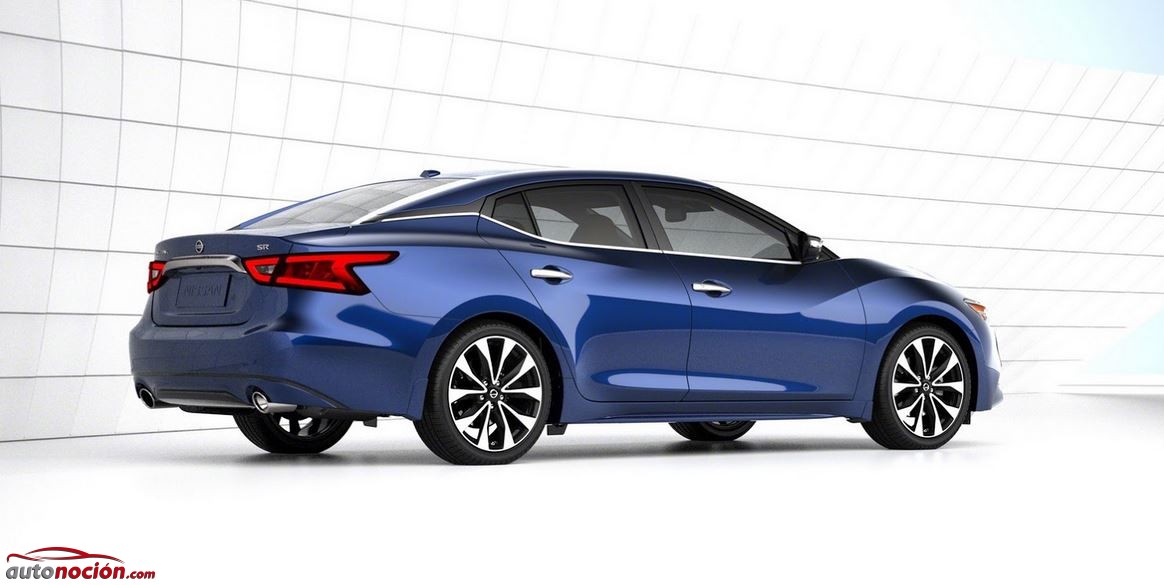 nissan maxima azul