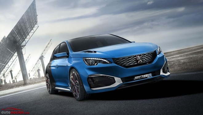 Peugeot 308 R HYbrid: De hatchback a supercoche con 500 cv gracias a  Peugeot Sport