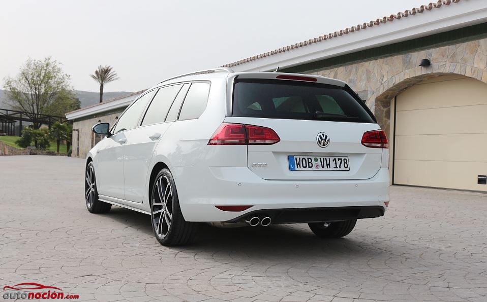 trasera golf variant GTD