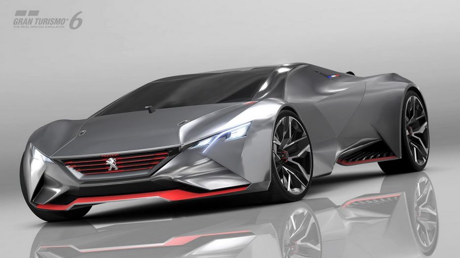 Peugeot Vision Gran Turismo: Una combinación de píxeles magistral