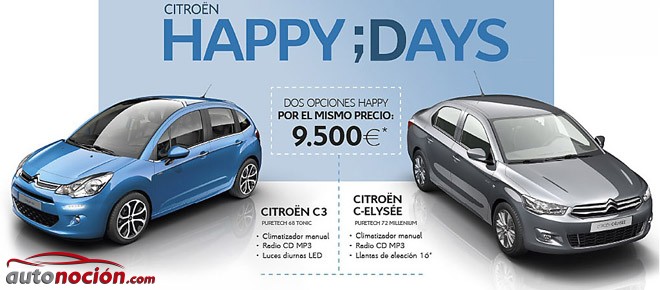 Citroën España tira la casa por la ventana: C3 y C-Elysée desde 9.500 €