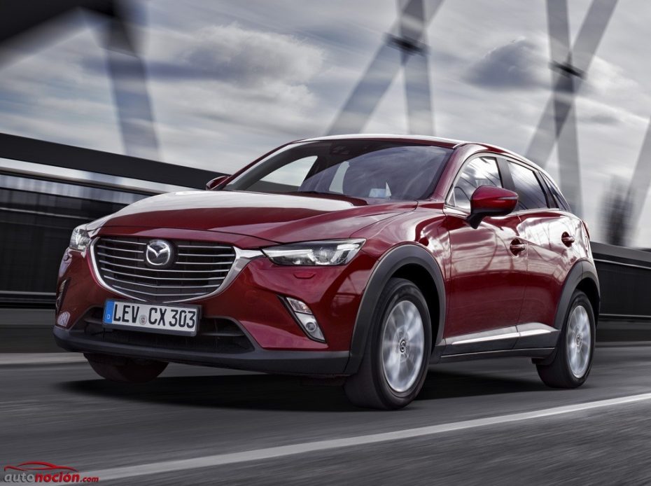 El Mazda CX-3 ya tiene precio: El diésel arranca en los 21.795 € con 105 CV y tracción delantera