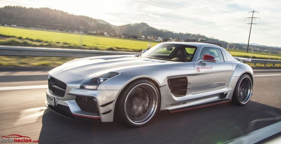 Así es el PD900GT: El nuevo y radical aspecto de Mercedes SLS AMG