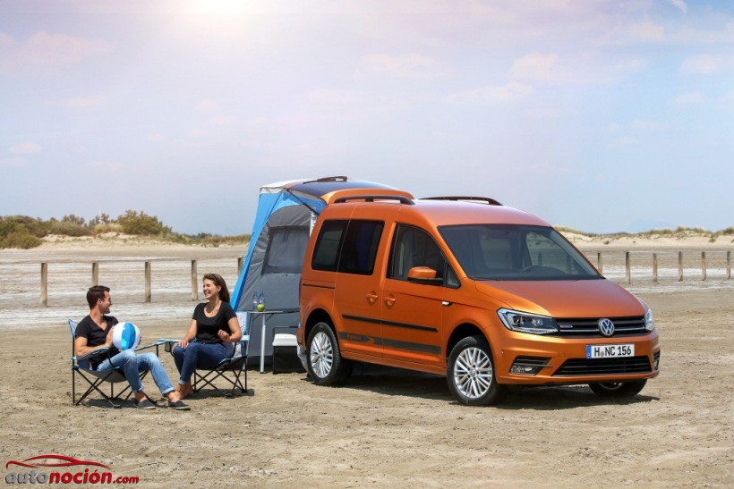 Nuevo Volkswagen Caddy «Beach»: Máxima libertad en formato compacto