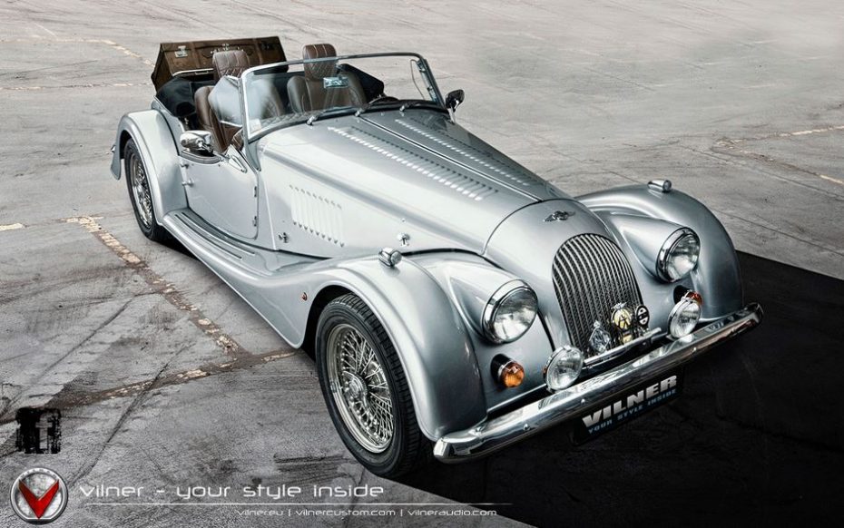 Morgan Plus 8: Ahora con un interior más clásico y trabajado gracias a Vilner