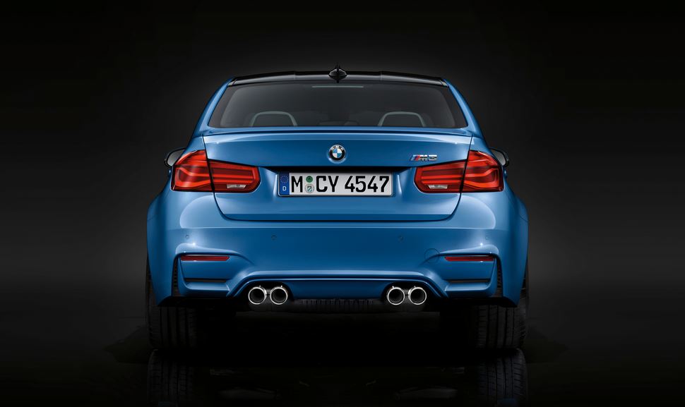 trasera BMW M3
