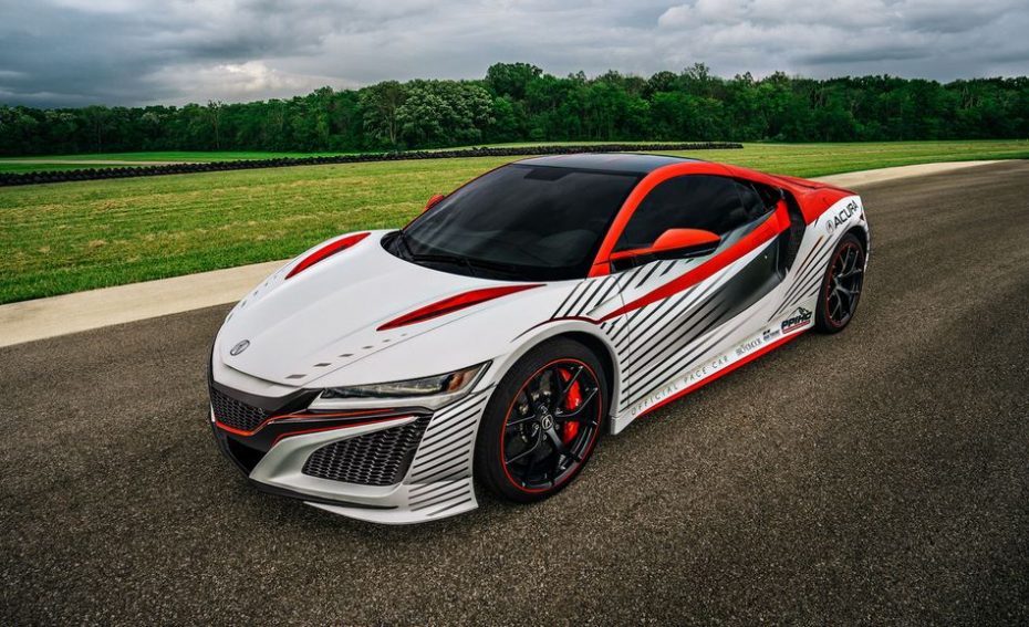 Así es el Acura NSX que hará de Pace Car en Pikes Peak y ojo, porque la marca retransmitirá el evento