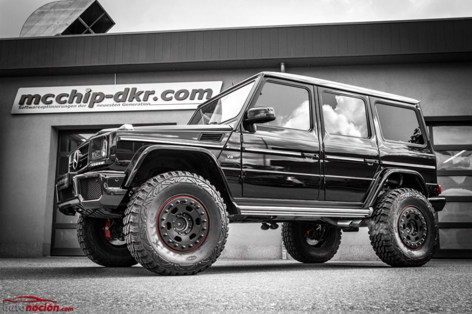 Así de salvaje se presenta lo último de McChip-DKR: Porque un Mercedes G63 AMG de 810 CV es para lucirlo