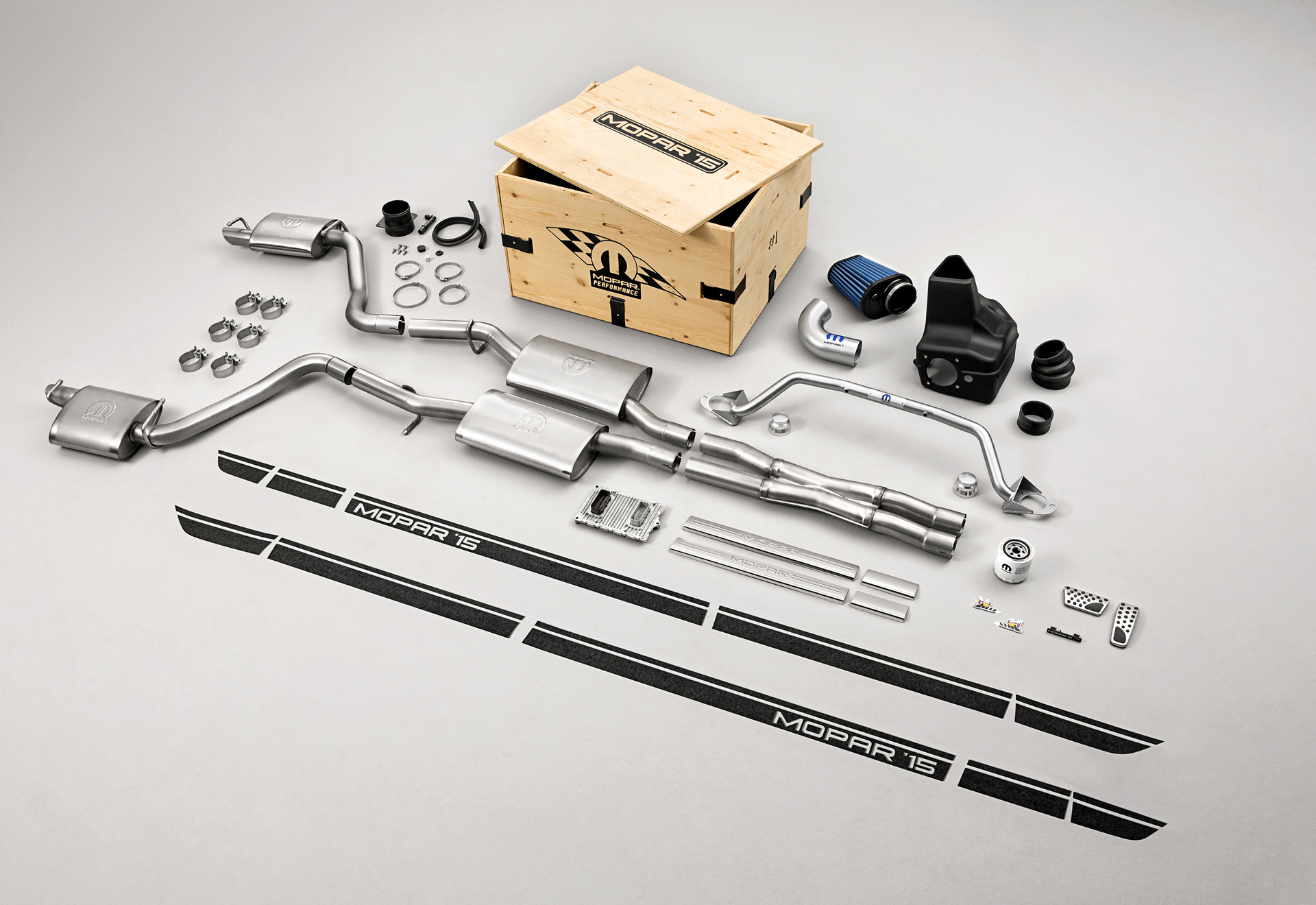 Performance in a Box: Mopar ’15 Performance Kit Launches for 2015 Dodge Charger R/T