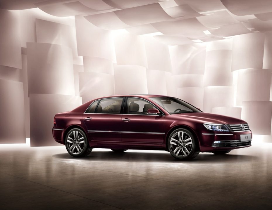 El Volkswagen Phaeton se pone al día, por ahora en China: Más lujo y distinción para el modelo