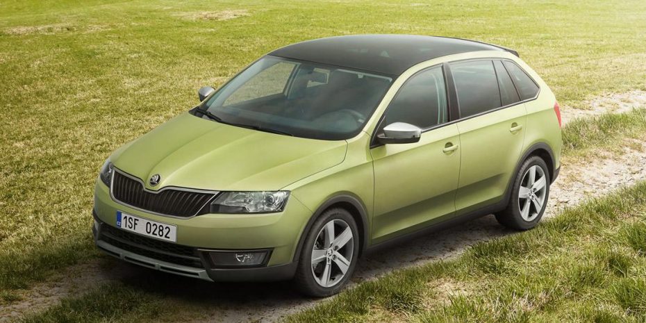 El Skoda Spaceback se suma a la familia Scout: Decoración campera para el compacto asequible