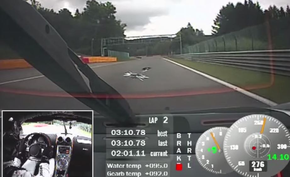 Koenigsegg arrasa en Spa-Francorchamps: Dejar mal a los competidores incluso con tráfico en el trazado…