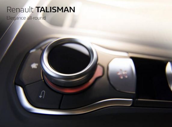 Renault nos vuelve a hablar del Talismán: ¿Una consola central 100% digital de camino?