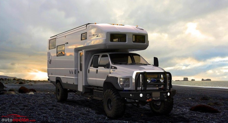 Así es el brutal EarthRoamer XV-HD, un Ford F-650 ideal para sobrevivir al apocalipsis zombie