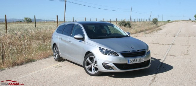 Prueba Peugeot 308 SW Allure BlueHDI 120 EAT6: El familiar galo más ahorrador, ahora con cambio automático