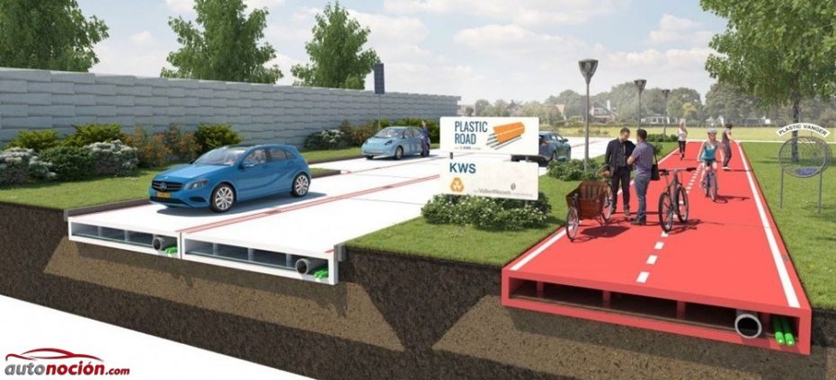 En Holanda creen en el futuro de las carreteras de plástico: ¿Locura o genialidad?
