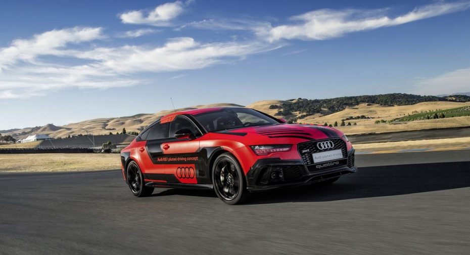 Audi RS 7 piloted driving concept: Ahora 400 kg más ligero gracias a la dieta de los cuatro aros