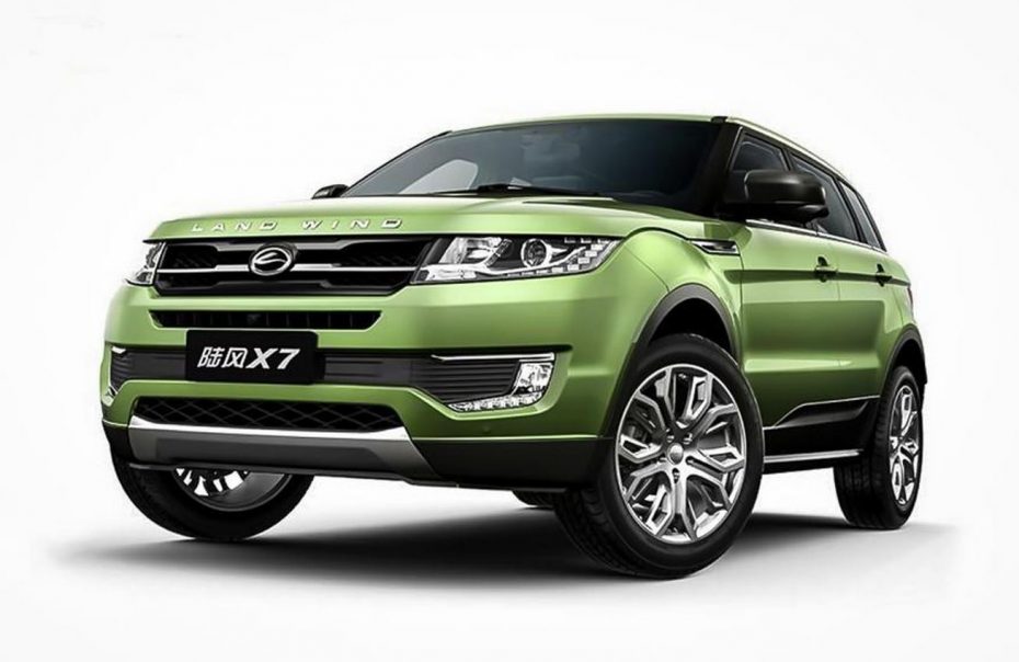 Landwind X7: La copia china del Range Rover Evoque da la cara con un precio tres veces inferior