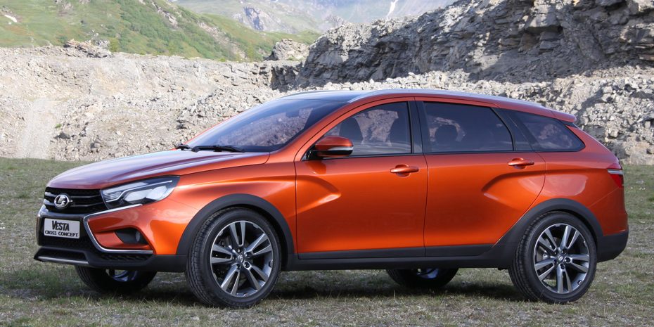 Saluda al nuevo Lada Vesta Cross Concept: Un familiar con toques camperos muy atractivo