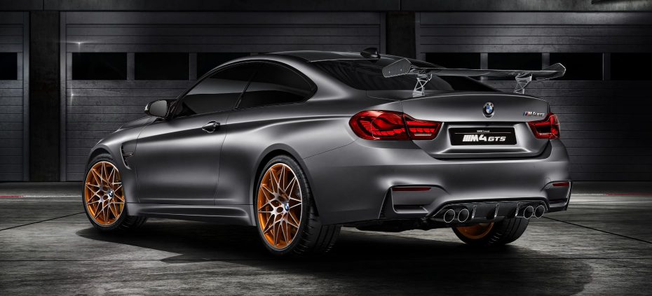 BMW Concept M4 GTS: Inyección de agua, llantas híbridas de PRFC, tecnología OLED y mucho más
