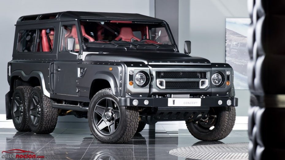 Kahn pone a la venta el Flying Huntsman 6×6, su imponente Defender V8 de tres ejes