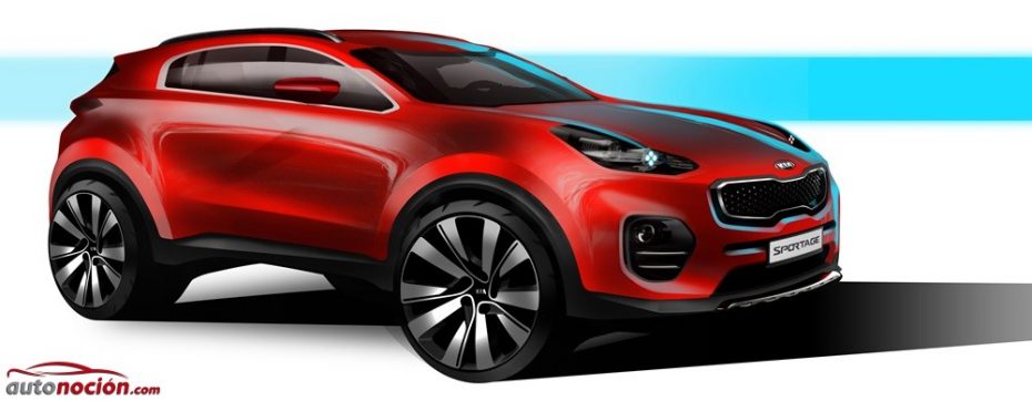 Kia Sportage 2016: los primeros teaser oficiales nos ponen los dientes largos antes del Salón de Frankfurt