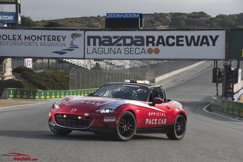 El Mazda MX-5 debutará como Pace Car en 2016 ¿Una versión picante que no veremos en la calle?