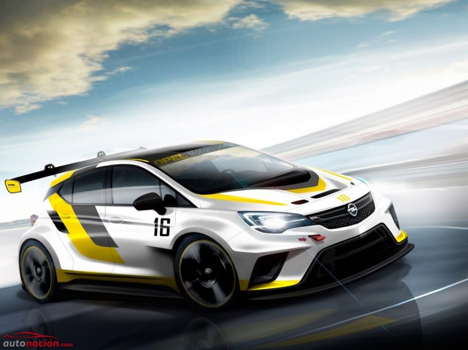 Opel Astra TCR: aspecto radical y 325 CV para plantar cara al Golf en los circuitos