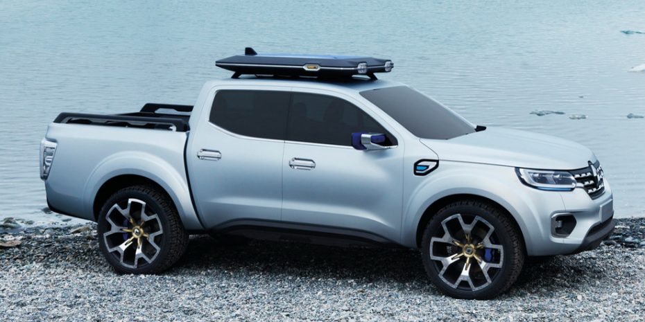 Primeras imágenes del Renault Alaskan Concept: El pick up cada vez más cerca