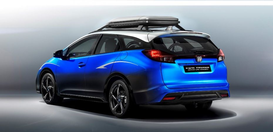 Civic Tourer Active Life Concept: Pensado para los ciclistas