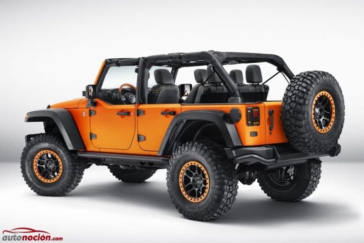 Colores indiscretos y aspecto salvaje para estas ediciones de Jeep