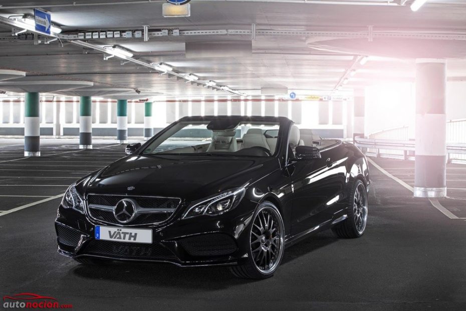 VÄTH lleva al Mercedes E500 Cabrio hasta los 550 CV: Por si el AMG no acaba de convencerte…