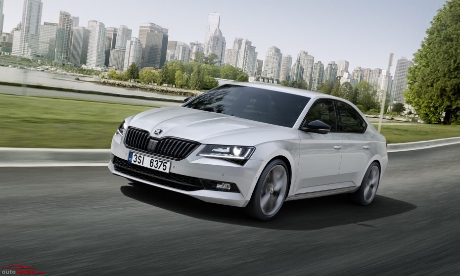 Škoda Superb Sportline: Todas las virtudes de la berlina checa, ahora con un aspecto más deportivo